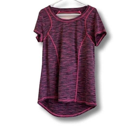 Pink & black active top - Picture 1 of 6